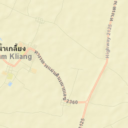 Amphoe Nam Kliang Street Map