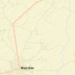 Mazatán Street Map