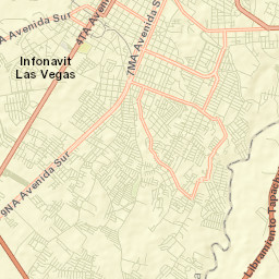 Cebadilla 1ra. Sección Street Map