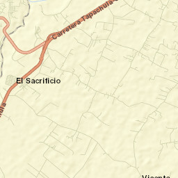 El Sacrificio Street Map