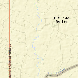 2da. Sección de Medio Monte Street Map