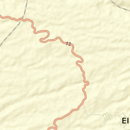 El Tumbador Street Map