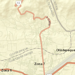 Olintepeque Street Map