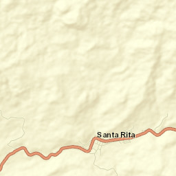 Santa Rita Copan Street Map