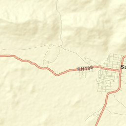 San Francisco de la Paz Street Map