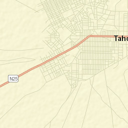 Tahoua Street Map
