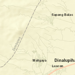 Dinalupihan Street Map