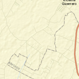 Omoa Street Map