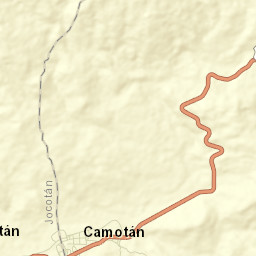 Camotán Street Map