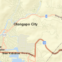 Olongapo Street Map