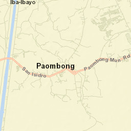 Paombong Street Map