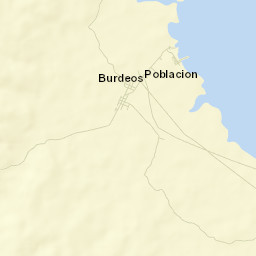 Burdeos Street Map