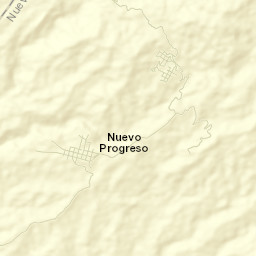 Nuevo Progreso Street Map