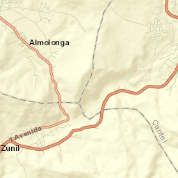 Municipio de Almolonga Street Map