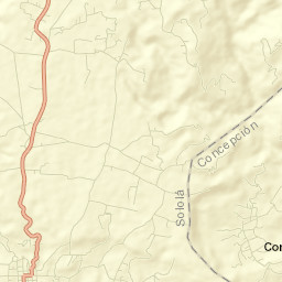 Concepción Street Map