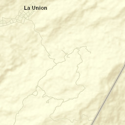 La Unión Street Map