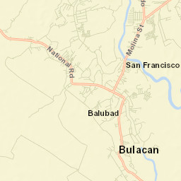Bulakan Street Map