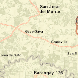San Jose del Monte Street Map