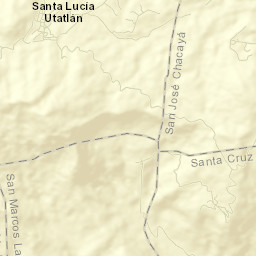 Santa Lucía Utatlán Street Map