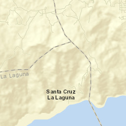 Municipio de Santa Cruz La Laguna Street Map