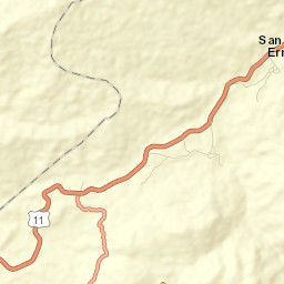 San Juan Ermita Street Map