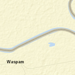 Waspán Street Map
