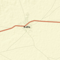 Keïta Street Map