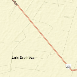 Tinajas 1ra. Sección Street Map