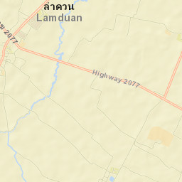 Amphoe Lamduan Street Map
