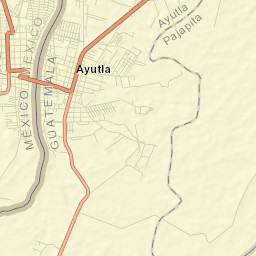 Ciudad Tecún Umán Street Map