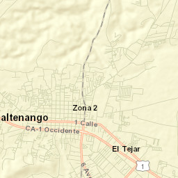 Chimaltenango Street Map