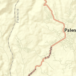 Palencia Street Map