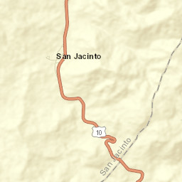 San Jacinto Street Map