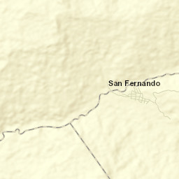 San Fernando Street Map