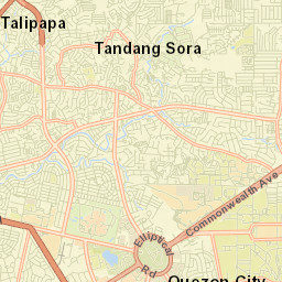 Quezon City Street Map