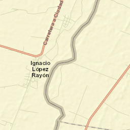 Ignacio López Rayón Street Map