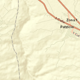 Patzicía Street Map