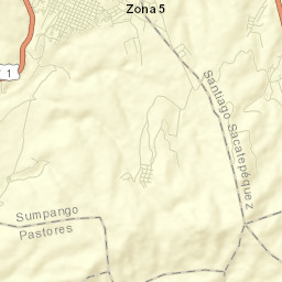 Sumpango Street Map