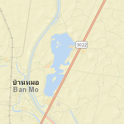 Amphoe Ban Mo Street Map