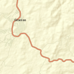 Gracias Street Map
