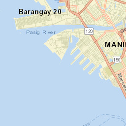 Port Area Street Map