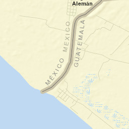 Brisas Barra de Suchiate Street Map