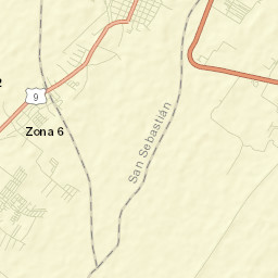 San Sebastián Street Map