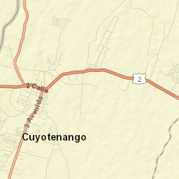 Cuyotenango Street Map
