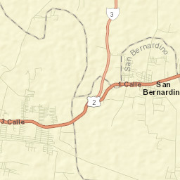 San Bernardino Street Map