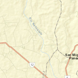 San Miguel Panán Street Map