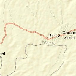 Chicacao Street Map