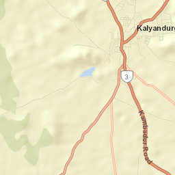 Kalyandurg Street Map