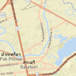Saraburi Street Map