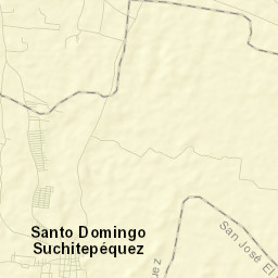 Santo Domingo Suchitepéquez Street Map